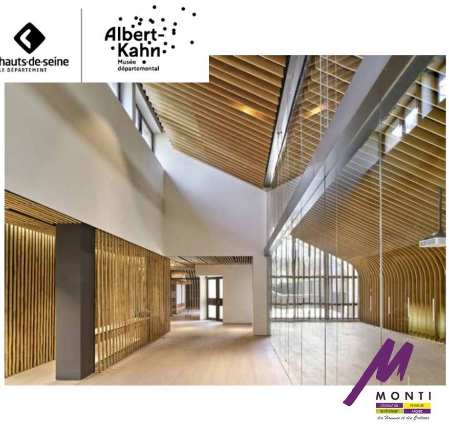Le musée Albert Kahn à Boulogne Billancourt s'est refait une beauté avec la mise en peinture réalisée par Monti