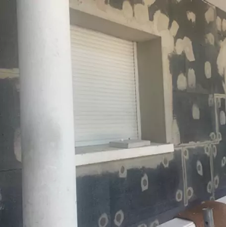 Travaux d'isolation d'une maison dans le Val-d'Oise