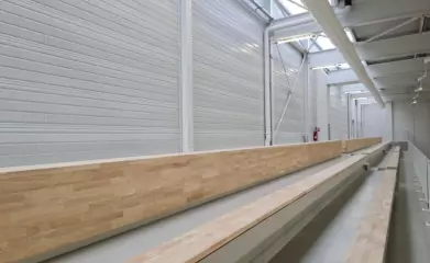 Travaux de réhabilitation du gymnase de la cavée à Eragny-sur-Oise image 4