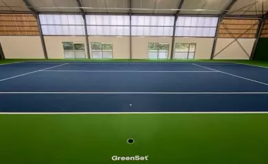 Rénovation terrain de tennis Frépillon image 2